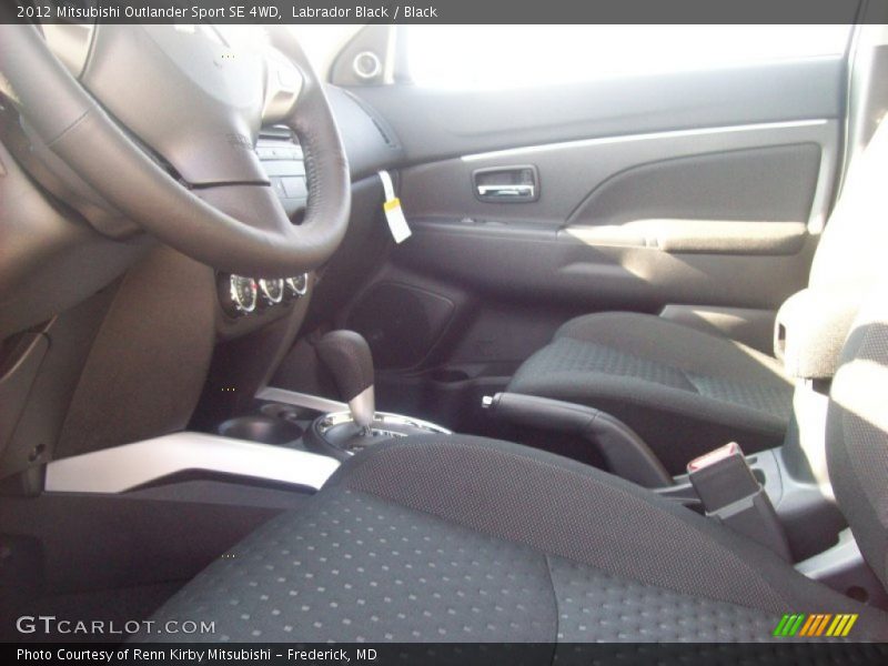 Labrador Black / Black 2012 Mitsubishi Outlander Sport SE 4WD