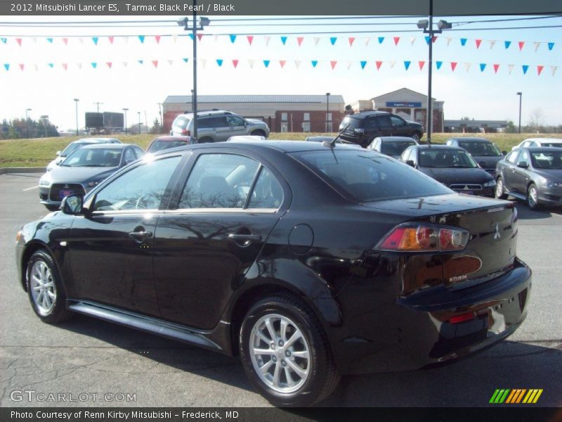 Tarmac Black Pearl / Black 2012 Mitsubishi Lancer ES