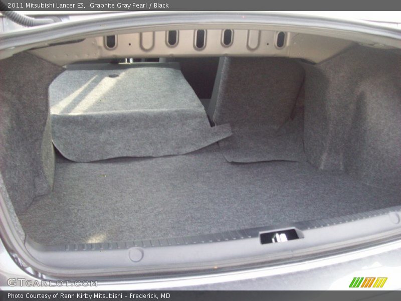 Graphite Gray Pearl / Black 2011 Mitsubishi Lancer ES