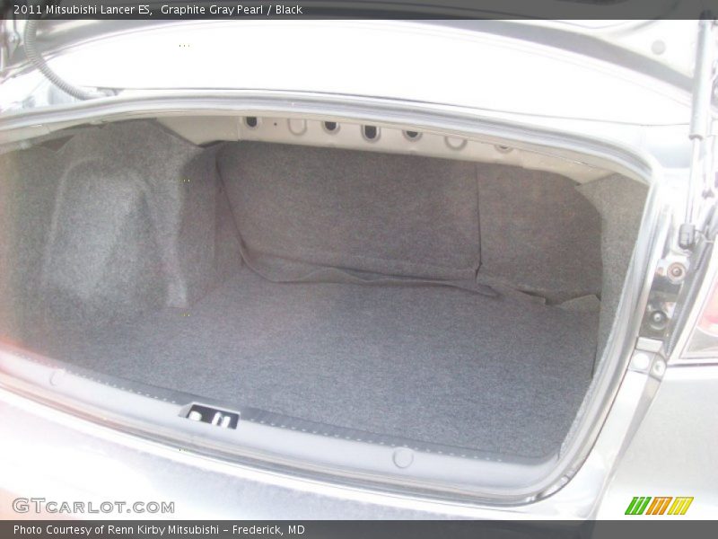 Graphite Gray Pearl / Black 2011 Mitsubishi Lancer ES