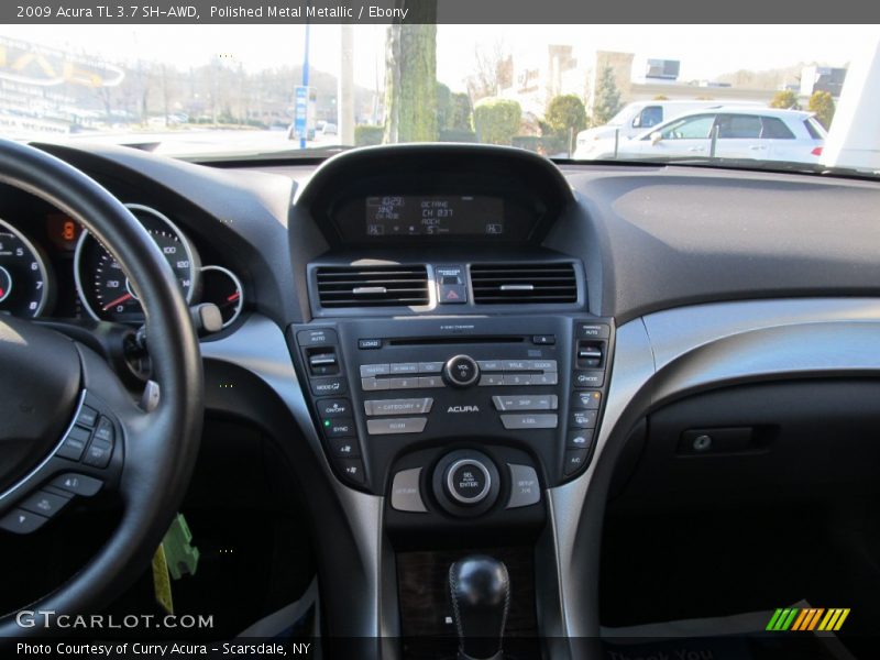 Polished Metal Metallic / Ebony 2009 Acura TL 3.7 SH-AWD