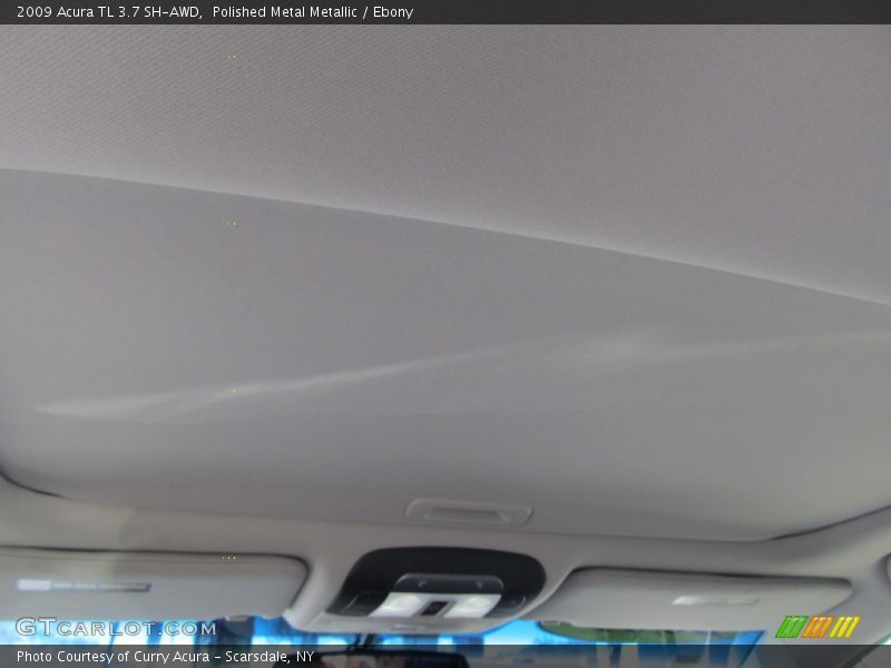 Polished Metal Metallic / Ebony 2009 Acura TL 3.7 SH-AWD