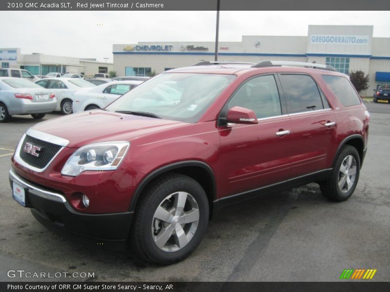 Red Jewel Tintcoat / Cashmere 2010 GMC Acadia SLT