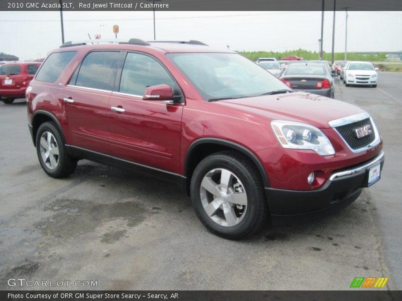 Red Jewel Tintcoat / Cashmere 2010 GMC Acadia SLT
