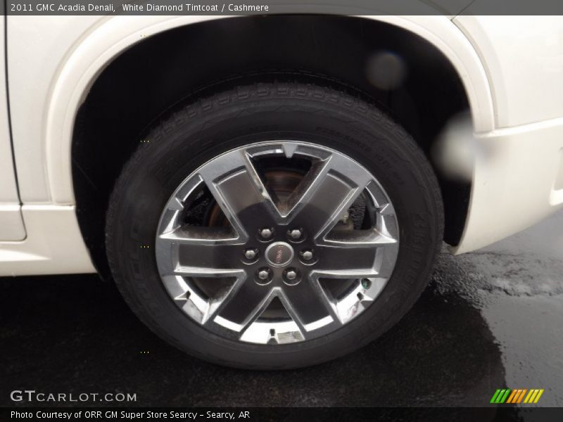 White Diamond Tintcoat / Cashmere 2011 GMC Acadia Denali