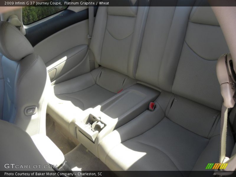Platinum Graphite / Wheat 2009 Infiniti G 37 Journey Coupe