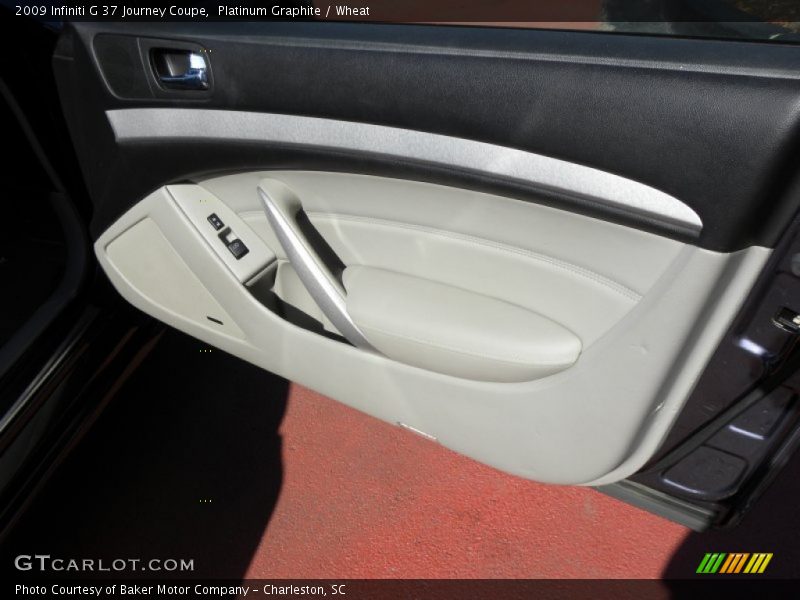 Platinum Graphite / Wheat 2009 Infiniti G 37 Journey Coupe
