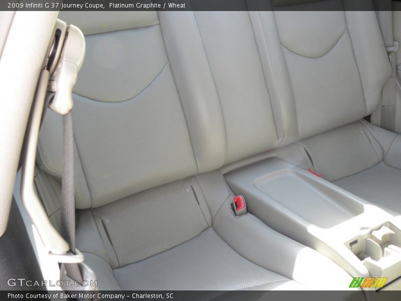 Platinum Graphite / Wheat 2009 Infiniti G 37 Journey Coupe