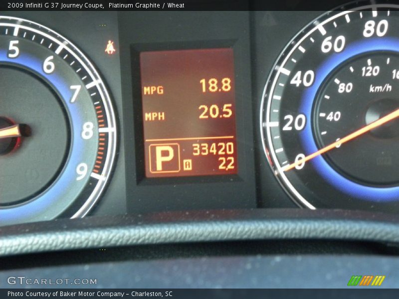Platinum Graphite / Wheat 2009 Infiniti G 37 Journey Coupe