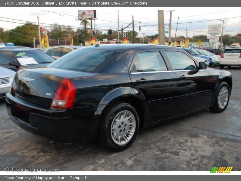 Brilliant Black Crystal Pearl / Dark Slate Gray/Light Graystone 2006 Chrysler 300