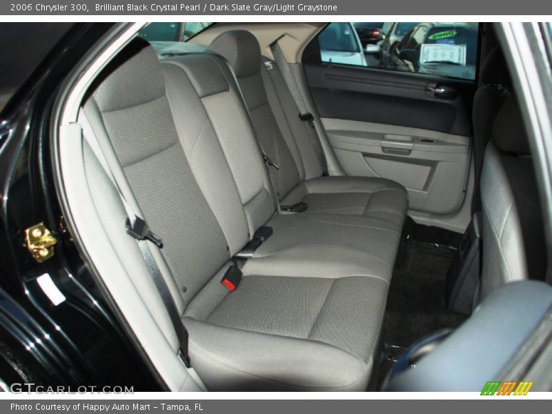 Brilliant Black Crystal Pearl / Dark Slate Gray/Light Graystone 2006 Chrysler 300