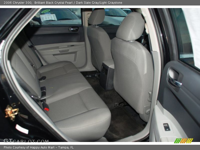 Brilliant Black Crystal Pearl / Dark Slate Gray/Light Graystone 2006 Chrysler 300
