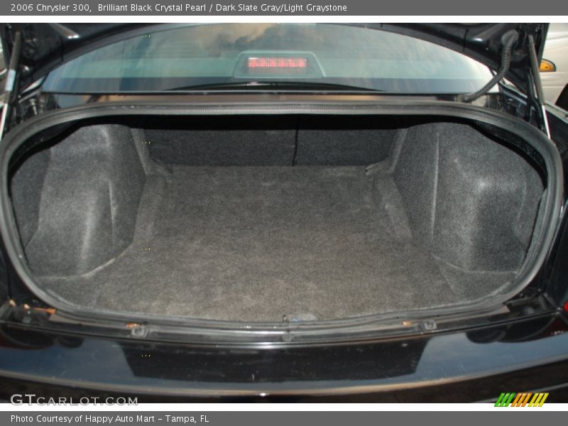 Brilliant Black Crystal Pearl / Dark Slate Gray/Light Graystone 2006 Chrysler 300