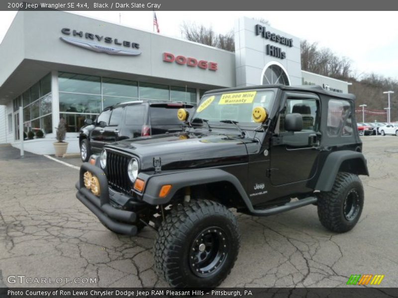 Black / Dark Slate Gray 2006 Jeep Wrangler SE 4x4