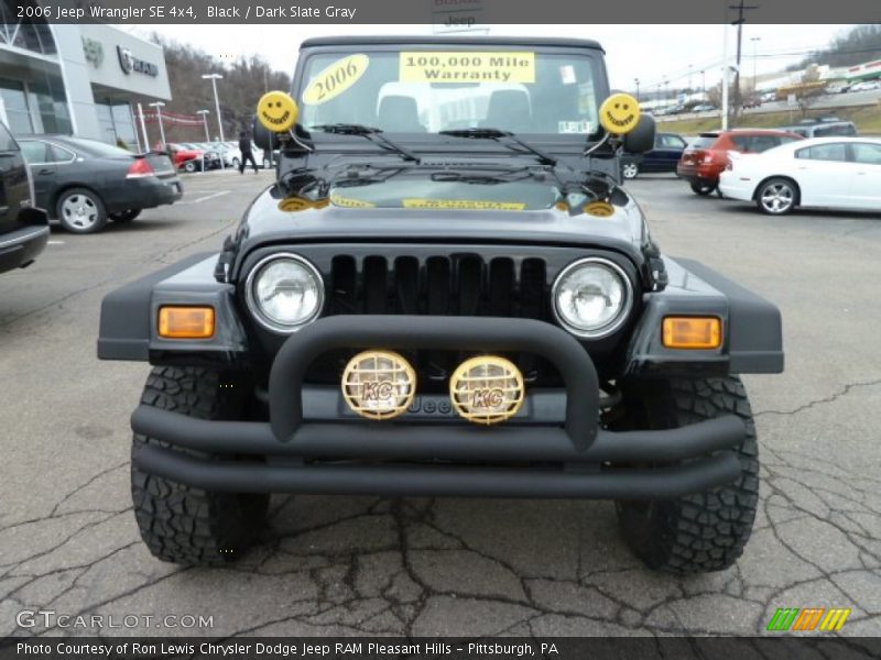 Black / Dark Slate Gray 2006 Jeep Wrangler SE 4x4