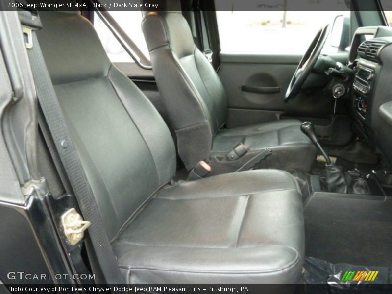 Black / Dark Slate Gray 2006 Jeep Wrangler SE 4x4