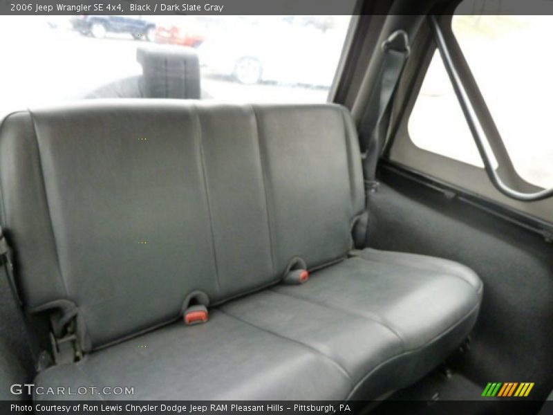 Black / Dark Slate Gray 2006 Jeep Wrangler SE 4x4