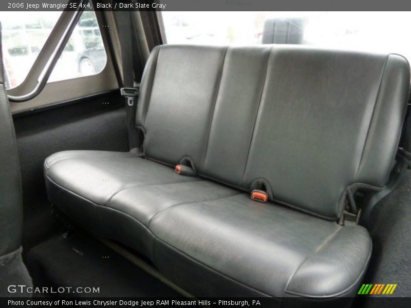 Black / Dark Slate Gray 2006 Jeep Wrangler SE 4x4