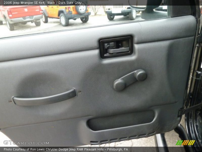Black / Dark Slate Gray 2006 Jeep Wrangler SE 4x4