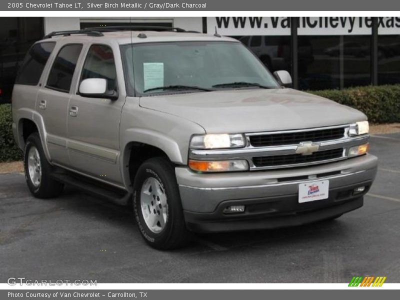 Silver Birch Metallic / Gray/Dark Charcoal 2005 Chevrolet Tahoe LT