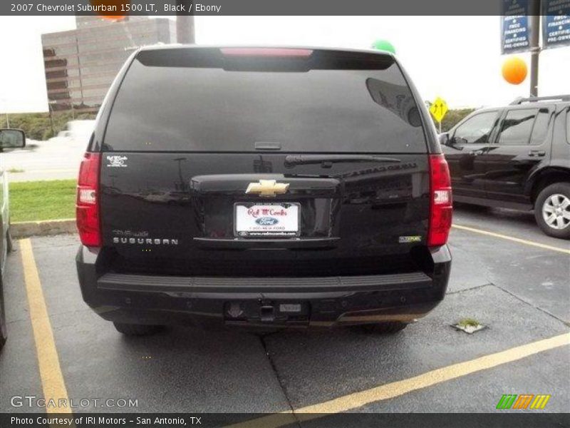Black / Ebony 2007 Chevrolet Suburban 1500 LT