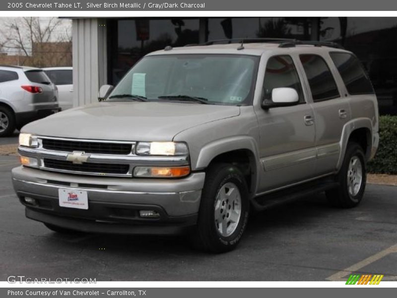 Silver Birch Metallic / Gray/Dark Charcoal 2005 Chevrolet Tahoe LT