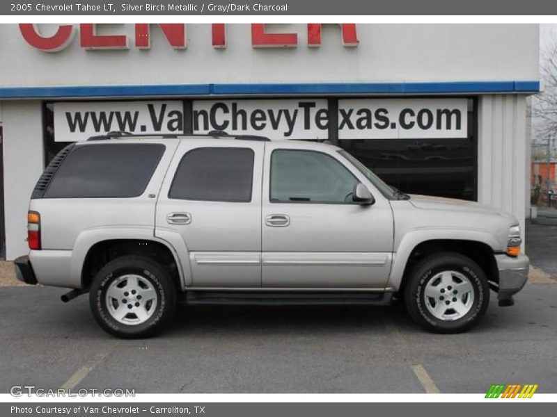 Silver Birch Metallic / Gray/Dark Charcoal 2005 Chevrolet Tahoe LT