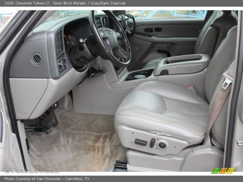 Silver Birch Metallic / Gray/Dark Charcoal 2005 Chevrolet Tahoe LT