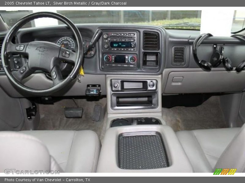 Silver Birch Metallic / Gray/Dark Charcoal 2005 Chevrolet Tahoe LT