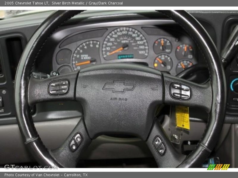 Silver Birch Metallic / Gray/Dark Charcoal 2005 Chevrolet Tahoe LT