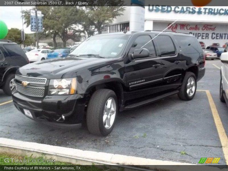Black / Ebony 2007 Chevrolet Suburban 1500 LT