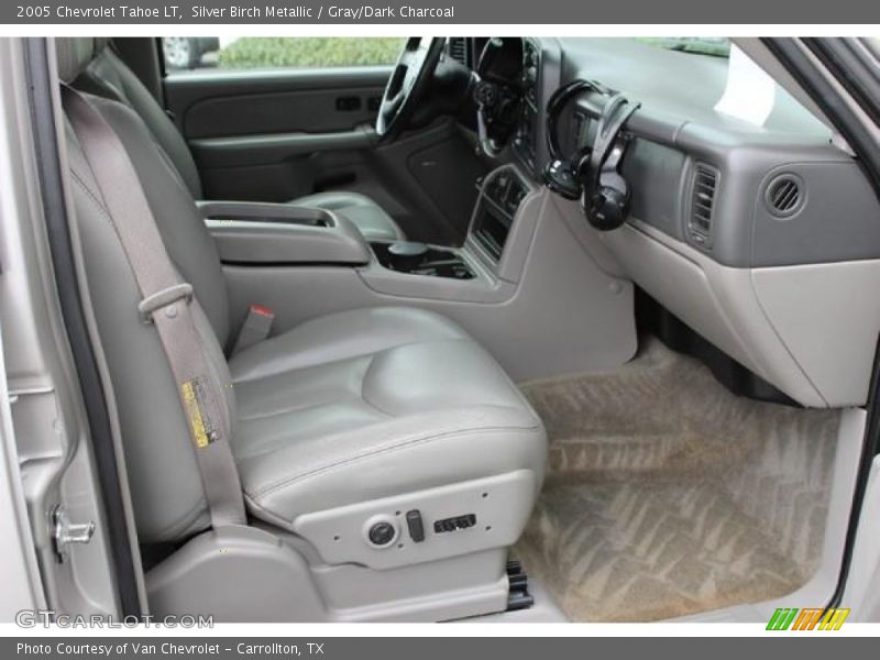 Silver Birch Metallic / Gray/Dark Charcoal 2005 Chevrolet Tahoe LT