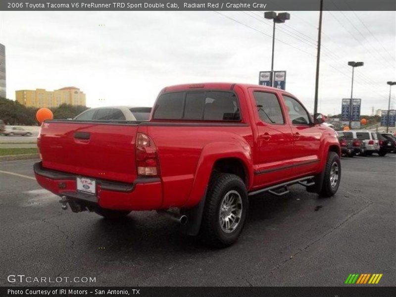 Radiant Red / Graphite Gray 2006 Toyota Tacoma V6 PreRunner TRD Sport Double Cab