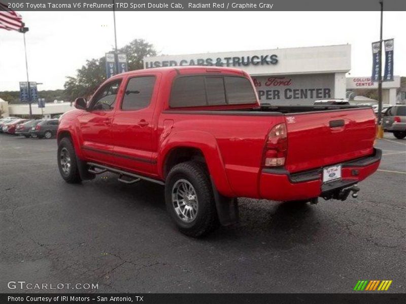 Radiant Red / Graphite Gray 2006 Toyota Tacoma V6 PreRunner TRD Sport Double Cab