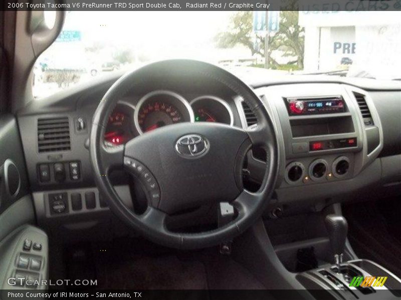 Radiant Red / Graphite Gray 2006 Toyota Tacoma V6 PreRunner TRD Sport Double Cab