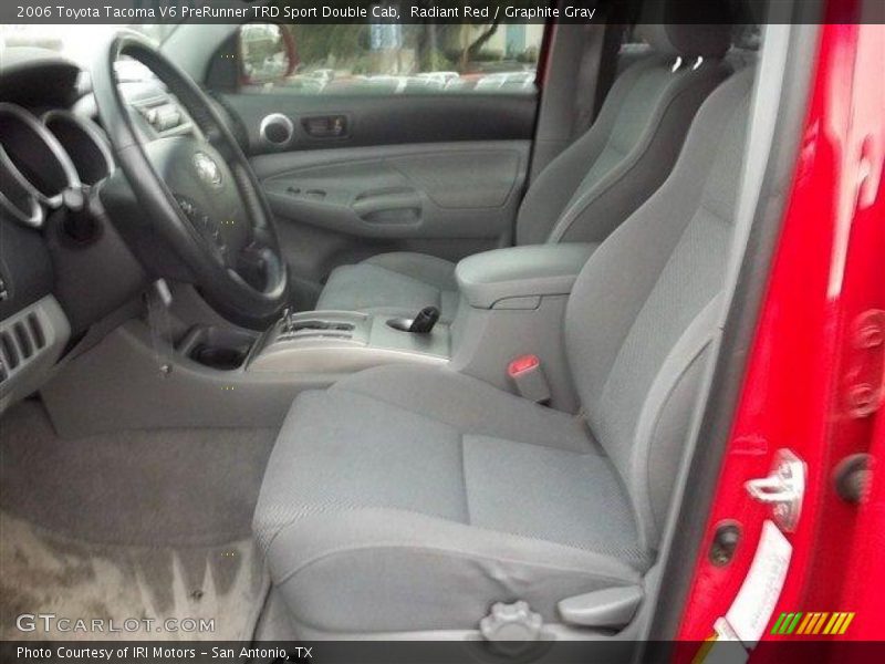 Radiant Red / Graphite Gray 2006 Toyota Tacoma V6 PreRunner TRD Sport Double Cab
