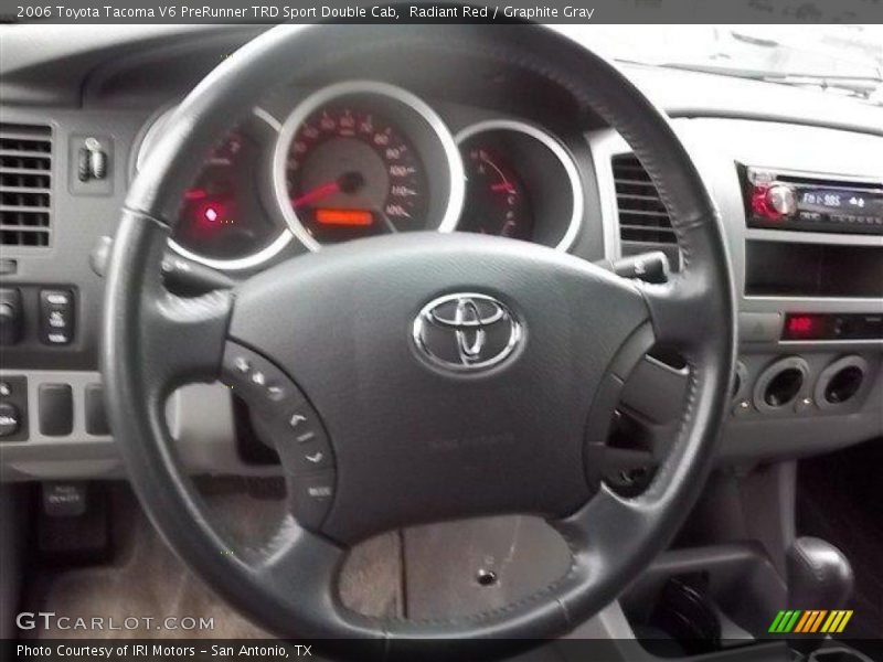 Radiant Red / Graphite Gray 2006 Toyota Tacoma V6 PreRunner TRD Sport Double Cab