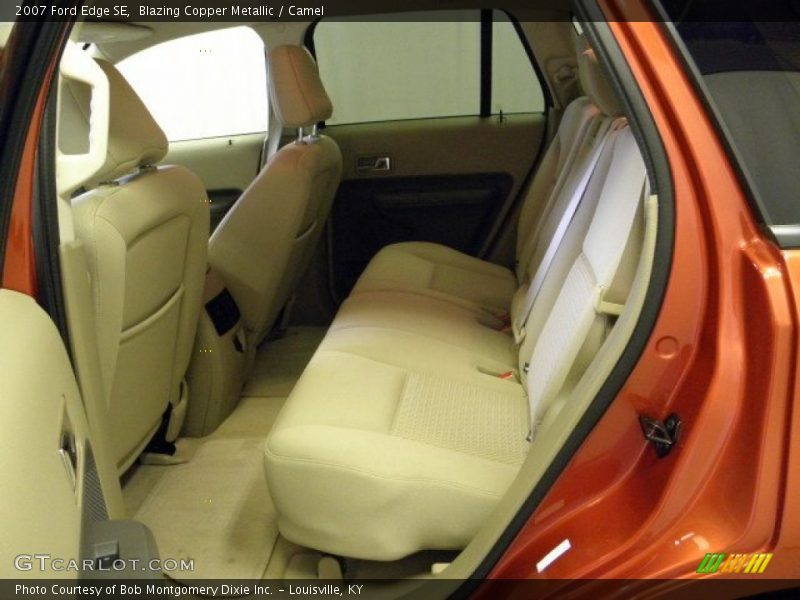Blazing Copper Metallic / Camel 2007 Ford Edge SE