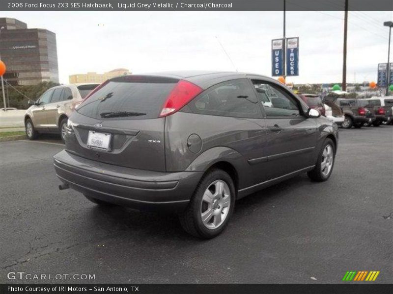 Liquid Grey Metallic / Charcoal/Charcoal 2006 Ford Focus ZX3 SES Hatchback