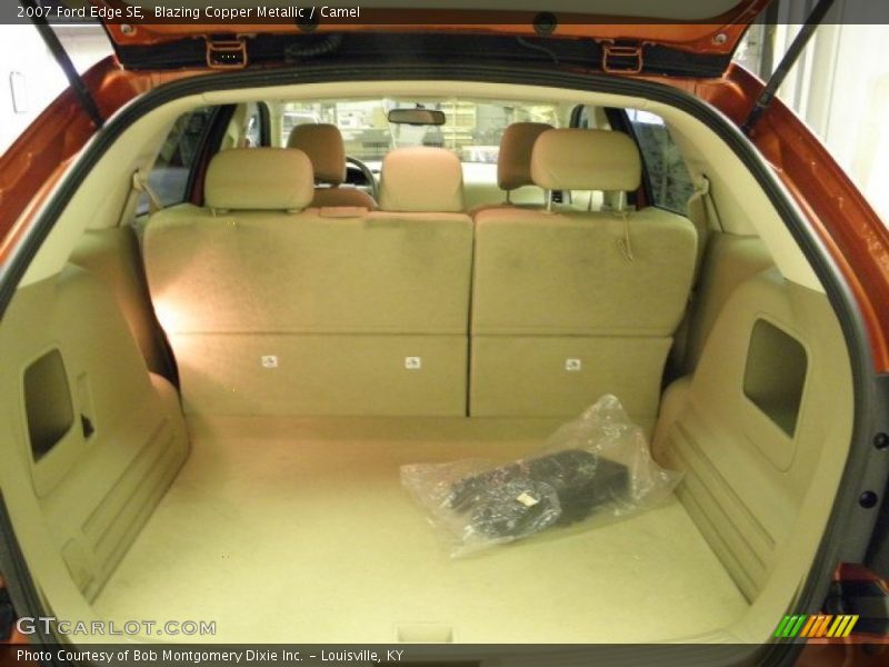 Blazing Copper Metallic / Camel 2007 Ford Edge SE