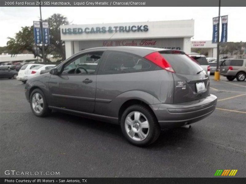 Liquid Grey Metallic / Charcoal/Charcoal 2006 Ford Focus ZX3 SES Hatchback