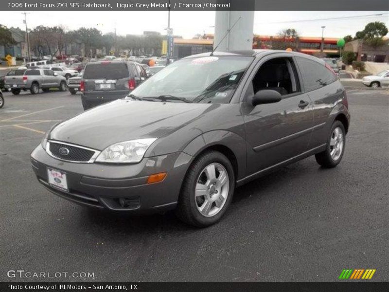 Liquid Grey Metallic / Charcoal/Charcoal 2006 Ford Focus ZX3 SES Hatchback