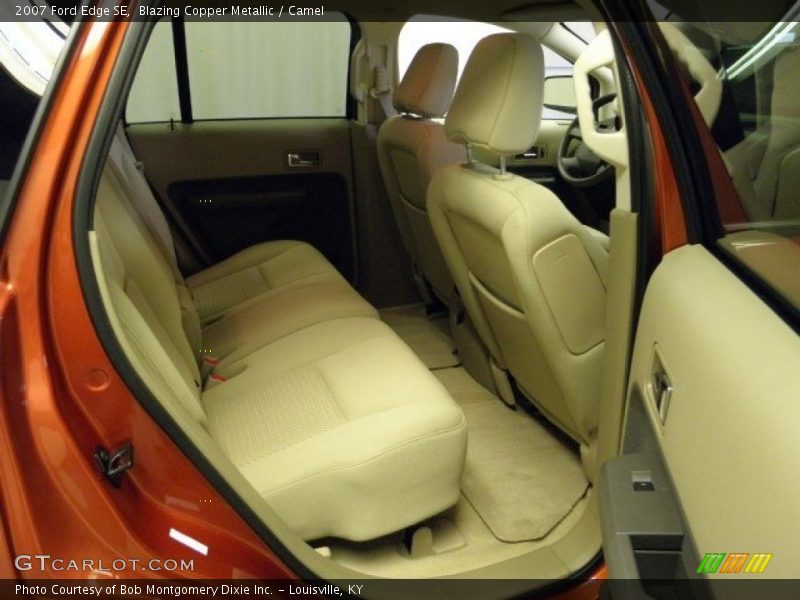 Blazing Copper Metallic / Camel 2007 Ford Edge SE