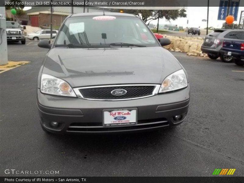 Liquid Grey Metallic / Charcoal/Charcoal 2006 Ford Focus ZX3 SES Hatchback
