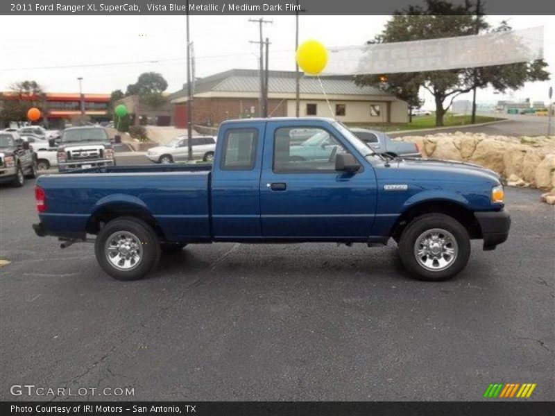  2011 Ranger XL SuperCab Vista Blue Metallic