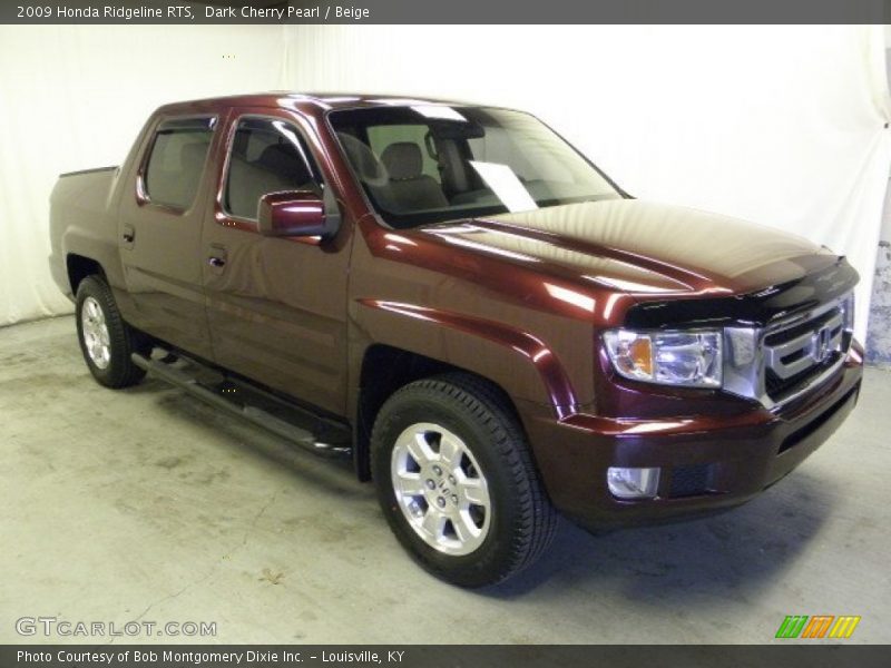 Front 3/4 View of 2009 Ridgeline RTS