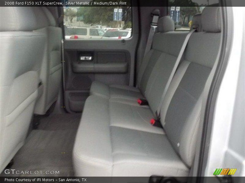 Silver Metallic / Medium/Dark Flint 2008 Ford F150 XLT SuperCrew