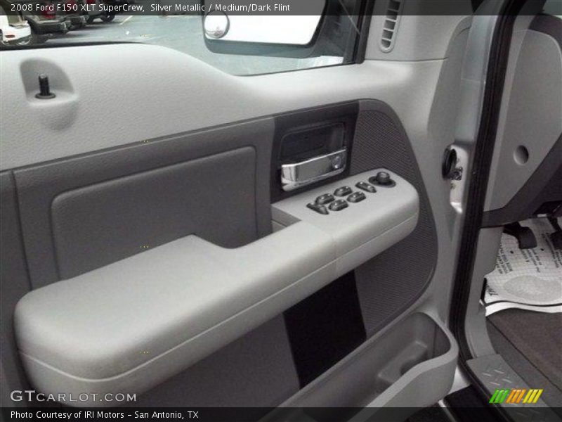 Silver Metallic / Medium/Dark Flint 2008 Ford F150 XLT SuperCrew