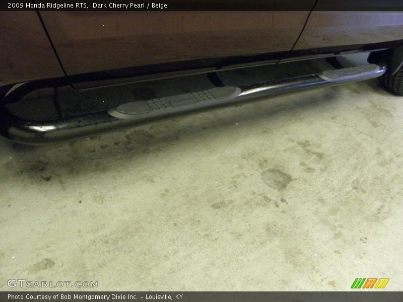 Dark Cherry Pearl / Beige 2009 Honda Ridgeline RTS