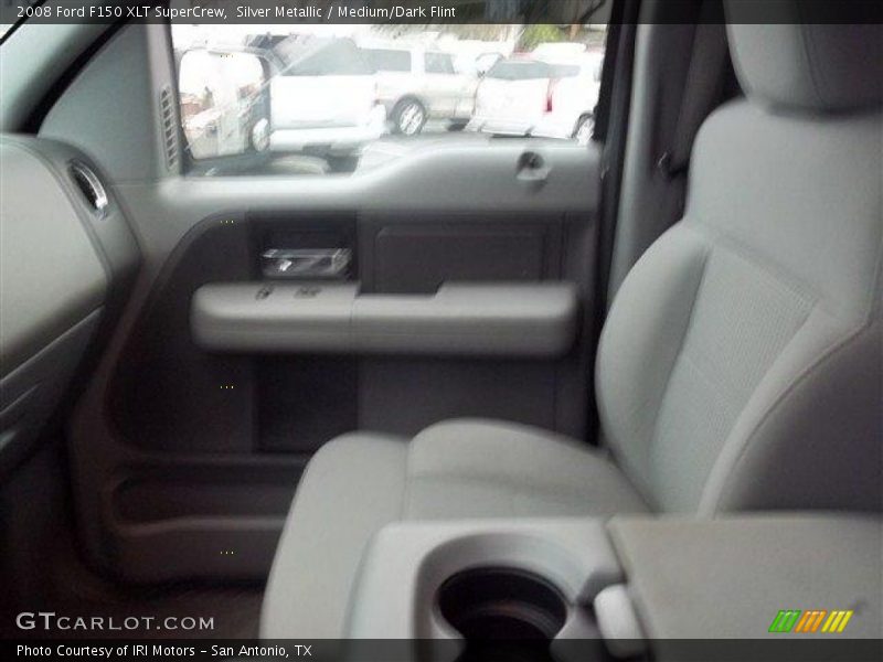 Silver Metallic / Medium/Dark Flint 2008 Ford F150 XLT SuperCrew
